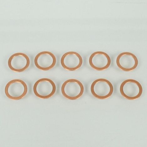 Joint vidange moteur cuivre Sifam 14x20x1.5mm pour moto scooter (1/3)