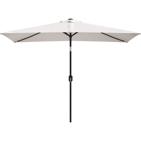 Maison Exclusive - Sonnenschirm 200x300 cm Sandweiß Rechteckig (1/5)