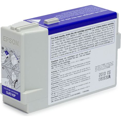 ÷ Tinta original epson sjic15p tricolor 78.9ml