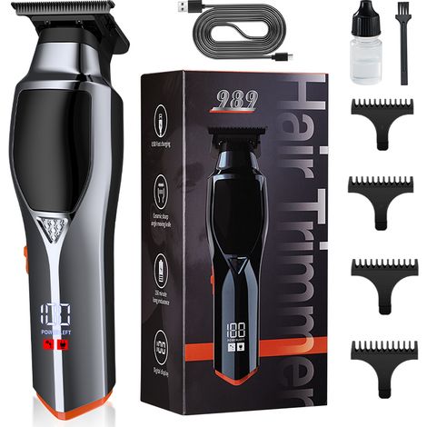 Tondeuse à cheveux professionnelle avec affichage numérique (1/5)