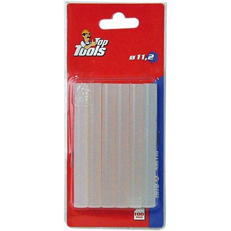 Stick di colla da 11 mm, trasparenti, 6 pezzi.