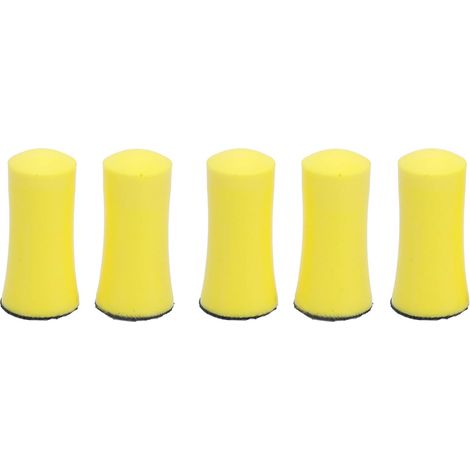 Bloc de Ponçage Manuel, Set de 5 Blocs Ponçage Polissage 1in 25mm, pour Voiture et Finitions (1/5)