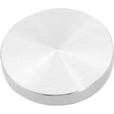 pieds de table adaptateurs pour plateau en verre, aluminium, ronds, 50 x 8 mm (1/5)