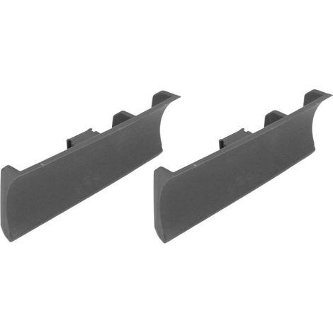 2 paire de patins de déneigement, accessoires décoratifs classiques pour chaussures, fixation pour intérieur et extérieur, gris (1/5)