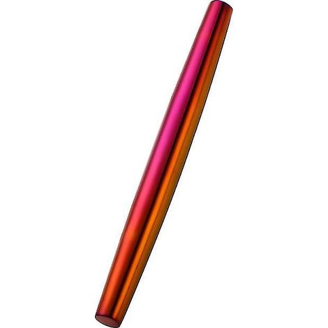 Rouleau à pâtisserie en acier inoxydable plaqué or rose mat et titane (1/2)