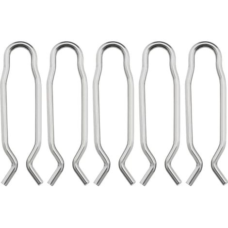 5pcs Pince à Ressort pour Nettoyeur Haute Pression 50372210 Compatible avec Karcher K3 K4 K5 K6 K7 Tuyau de Nettoyeur Haute Pression 304 Pince à Ressort en Acier Inoxydable