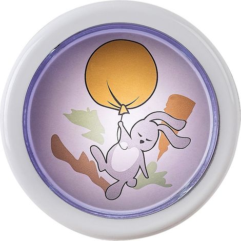 Luce notturna bimbi coniglietto Ø10 LED a pile Rabalux (1/5)