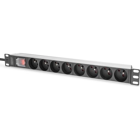 DIGITUS PDU 1U 8xCEE75 Ausgänge 230V16A schwarz (1/5)