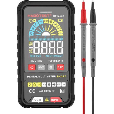 Habotest HT124B+ digitales Universalmultimeter