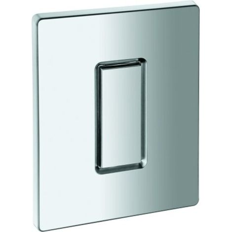 Grohe Abdeckplatte 42377 mit Drucktaste mattchrom