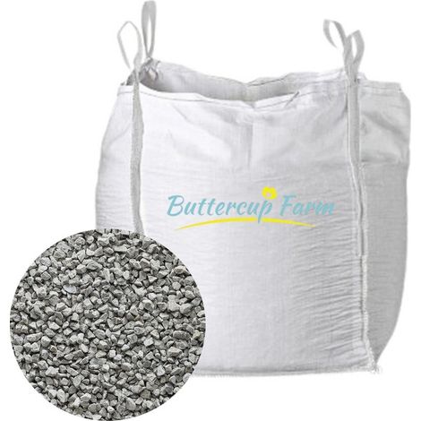 10-20mm Grey Limestone Chippings - Premium Aggregate Bulk Bag - 850 kilos