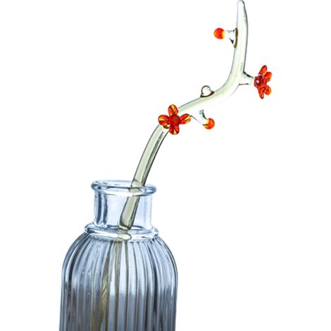 Fleurs en verre soufflé à la main pour la Saint-Valentin, Noël et les anniversaires (décoration) (1/5)