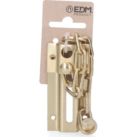 Confezione 1 unità. Catena Di Sicurezza H° Ottone EDM
