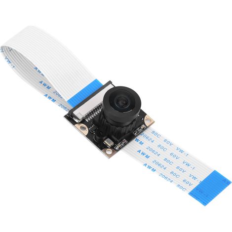 Caméra 5MP Grand Angle 160° Compatible Raspberry Pi 4/3B+ - Haute Résolution pour Surveillance (1/5)
