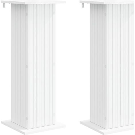 Maison Exclusive - Pflanzenständer 2 pcs Weiß 30,5 x 30 x 80,5 cm