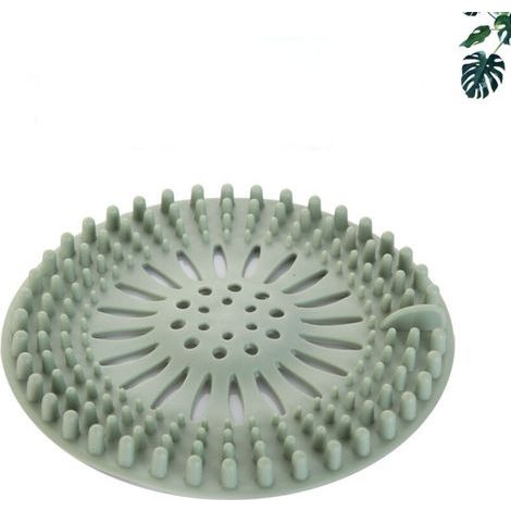 Tapas de desagüe para ducha Bardusch, filtro de silicona para recoger el pelo en el tubo de la ducha, tapón con ventosa para cocina y baño (ve csparkv-eu) (1/5)
