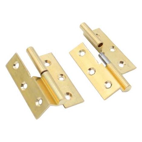 Cerniera A Collo Ottone Lucido Mm.50X40 Destra