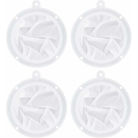 ZVD 4 Pièces Filtre à Mailles en Nylon, Filtre Tamis 100/200 Mesh Maille de Nylon Passoire Filtre à Huile Alimentaire Jam Straining (1/4)