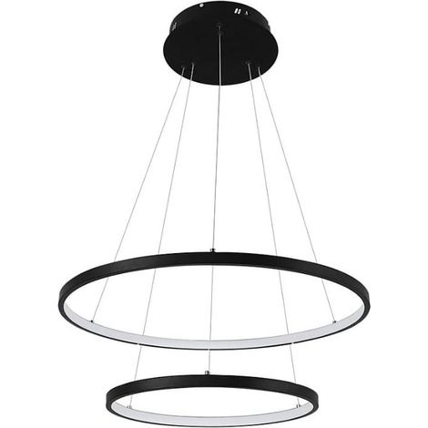 Lámpara de techo tipo araña, lámpara de araña tipo loft con aro decorativo para cocina. (1/5)