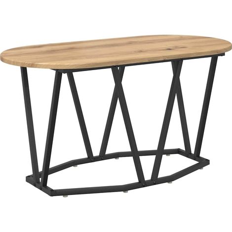 Table basse,Table d'appoint,Table de Salon chêne artisanal 80 x 40 x 40.5 cm CFW82866 (1/5)