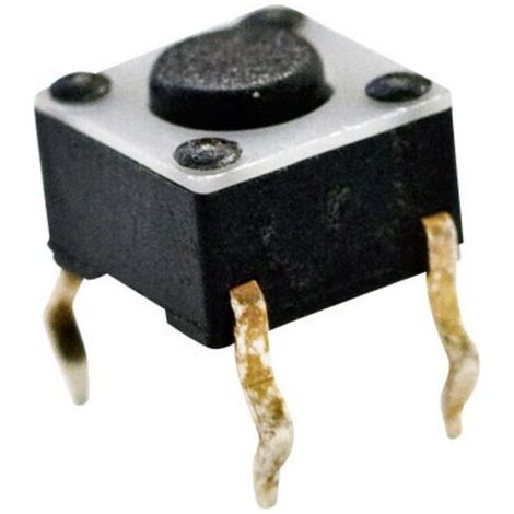 TE Connectivity 1825910-2 1825910-2 Bouton-poussoir 24 V/DC 0.05 A 1 x Off/(On) à rappel (L x l x H) 6 x 6 x 4.3 mm 1 pc(s) D79410 (1/3)