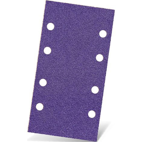 MENZER Titanium HD Klett-Schleifblätter, 180 x 93 mm, 8-Loch, f. Schwingschleifer, Keramik-Mix (50 Stk.) K800 (1/5)