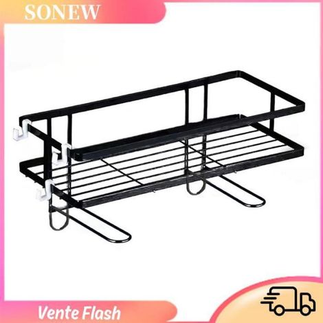 Étagère De Toilette - Au-Dessus Des Toilettes - Étanche - En Fer - Pour Salle De Bain - 1 Pièce (1/5)