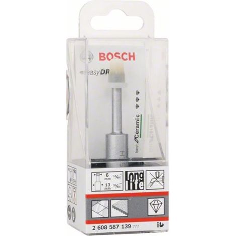 bosch broca diamante easydry   6  6x33 mm porcelanico 2608587139