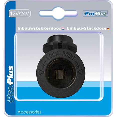 Presa da incasso DIN 12V24V in blister
