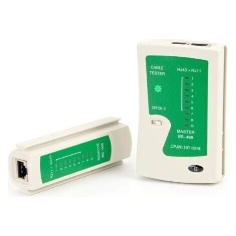 testeur câbles réseau pour câbles RJ45 et RJ11 (1/4)