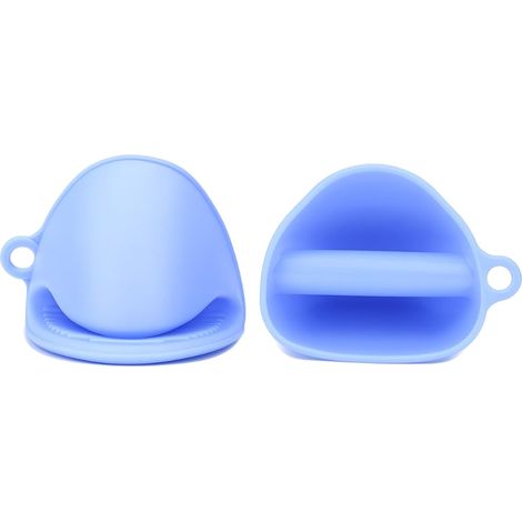 Lot de 2 Gants de Préhension Cuisine Antidérapants en Silicone – Mini Gants Pratiques pour Four (1/5)