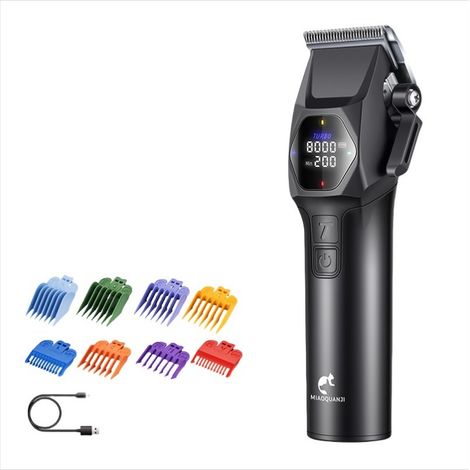 Tondeuse Électrique pour Animaux de Compagnie - Coupe de Poils Professionnelle, Silencieuse et Rechargeable (1/5)