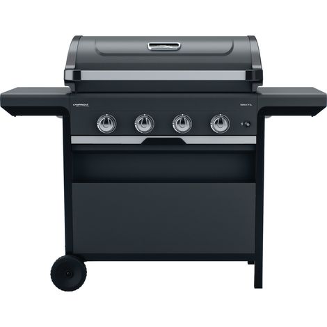 Grill à gaz Select 4 L 4 brûleurs en acier inoxydable