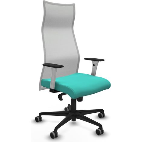 Silla de Oficina Piqueras y Crespo B1B036G Turquesa