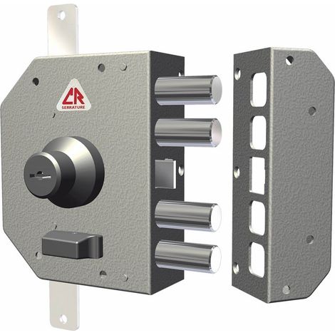 CR 3850 SERRATURA APPL P/LEGNO POMPA TRIPL DX C/SCROC 4 CATENACCI (1/3)