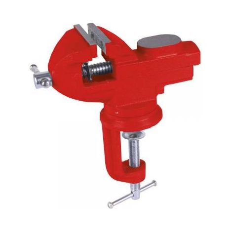 Morsa da banco girevole a galletto 60 mm. (1/5)