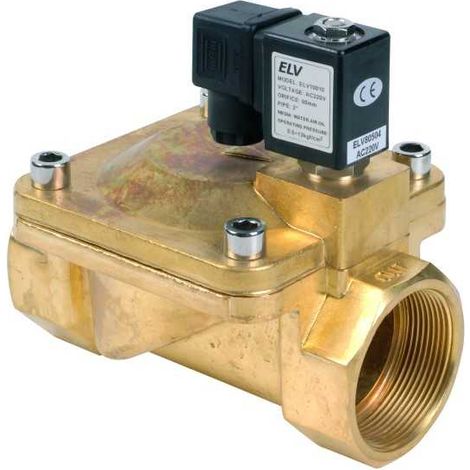 Electrovanne bronze 2'' NF action indirecte