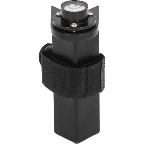 Niveau à bulle horizontal réglable en aluminium, portable, pour poteaux ronds et carrés. (1/5)