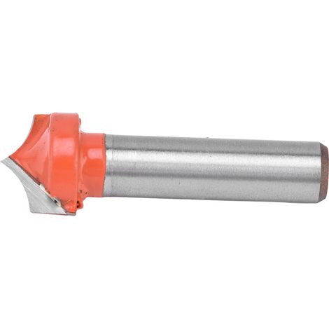 Fraise à graver CNC avec lame en acier au tungstène, corps en acier 45, revêtement PTFE, tige ronde de 8 mm/0,3 pouce, outil de nettoyage et de coupe de 16 mm. (1/5)