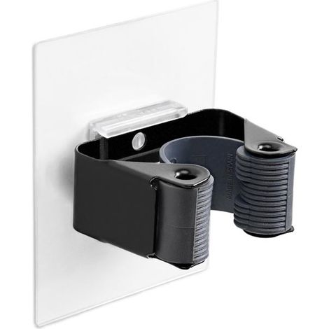 Colgador Individual Escobas Negro Removible 2Go (1/3)