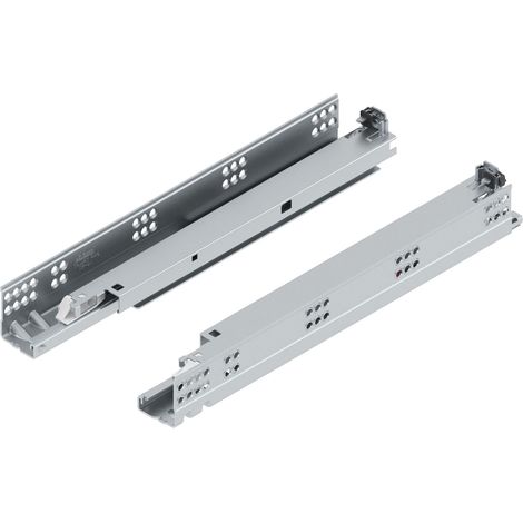 BLUM TANDEM TIP-ON 560H Unterbodenführung Länge 380, Stahl verzinkt (1/5)