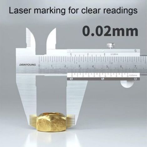 Pied à Coulisse Numérique - 0 À 150 Mm - Acier Inoxydable - Pour Mesures Extérieures Intérieures Et De Profondeur - 1 Pièce (1/5)