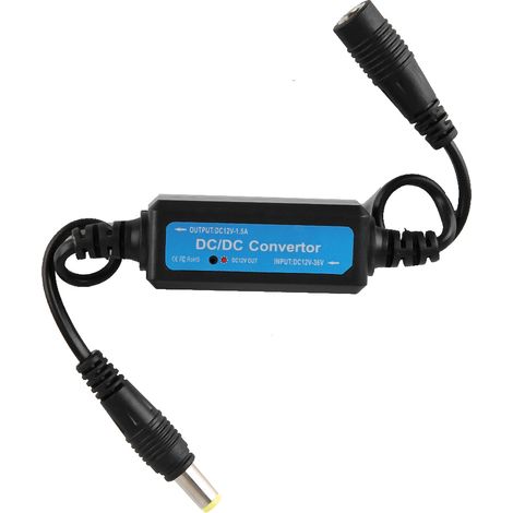 Alimentation 12V 1.5A Mini Convertisseur DC Régulateur Stabilisateur LED avec Surveillance en Temps Réel (1/5)