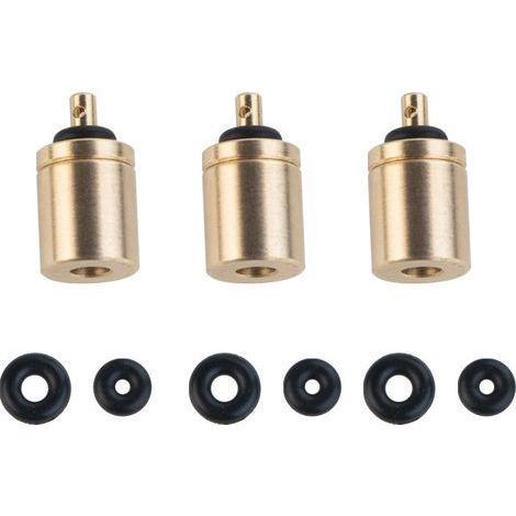 Lot de 3 adaptateurs de recharge de gaz pour cartouche- Pour réservoir de gaz butane - Réservoir de bouteille de réchaud - Pour camping, randonnée (1/5)