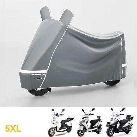 Housse de protection pour véhicule électrique, housse pour moto, en toile d'Oxford, épaisse, anti-poussière, anti-UV et imperméable(5XL) (1/5)