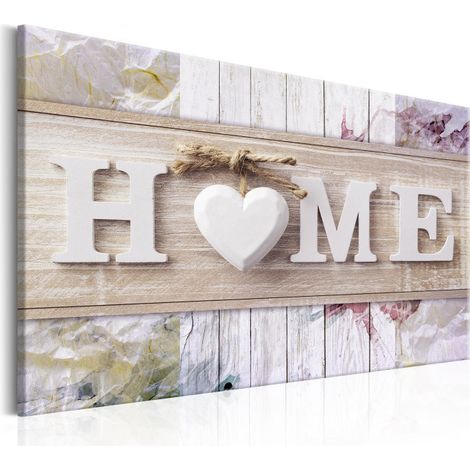 Tableau Imprimé "Home : Summer House" 60 x 90 cm (1/2)