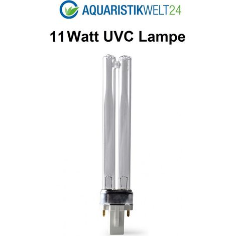 11 Watt UVC Ersatzlampe für Wasserklärer mit G23 Sockel