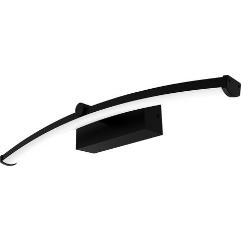 OSRAM Luminaire noir, 3000 K / 4000 K, blanc chaud, 750 lm, 12 W, aluminium, angle de faisceau de 120°, durée de vie de 30 000 h (1/4)