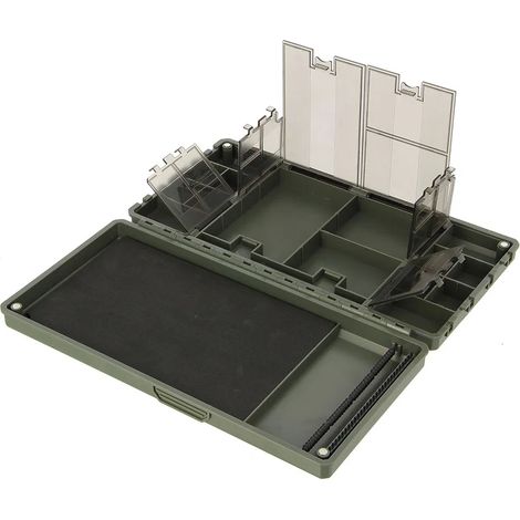 Caja magnética NGT Rig Box de 25x13x4cm con 6 compartimentos XT Rig (1/4)