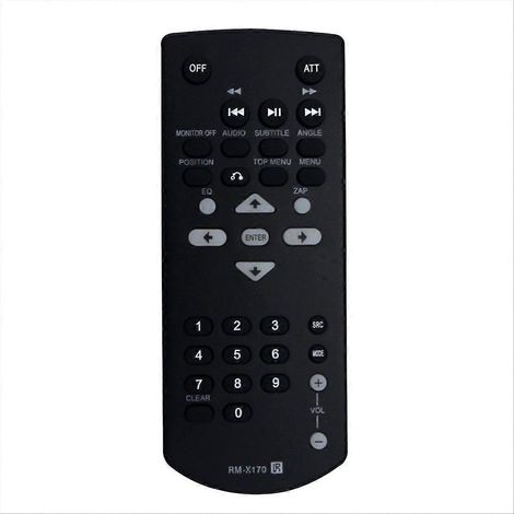 RM-X170 Ersatzfernbedienung für Multimedia-Receiver (1/5)